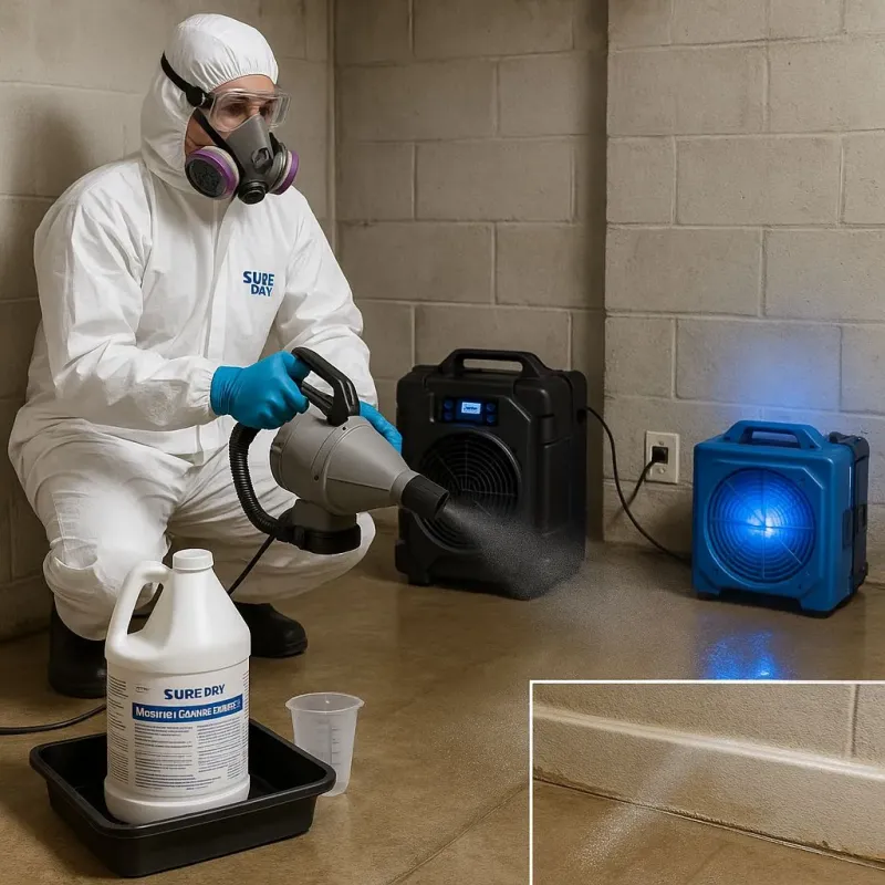 Sanitization and Odor Removal process in Nocona, TX