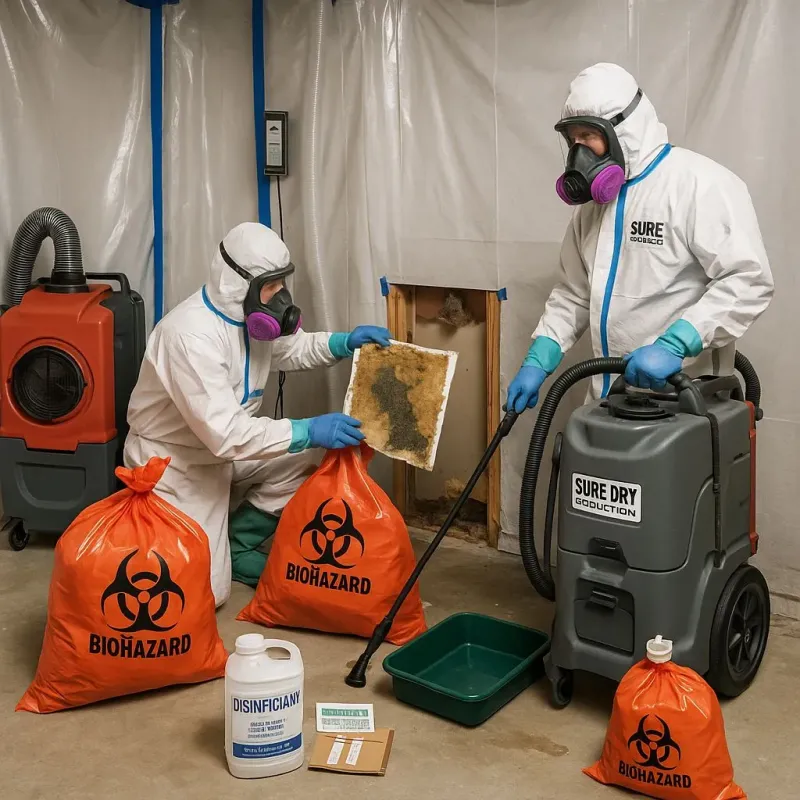 Contaminated Water Handling Protocols process in Nocona, TX