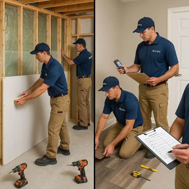 Repairs and Reconstruction process in Nocona, TX