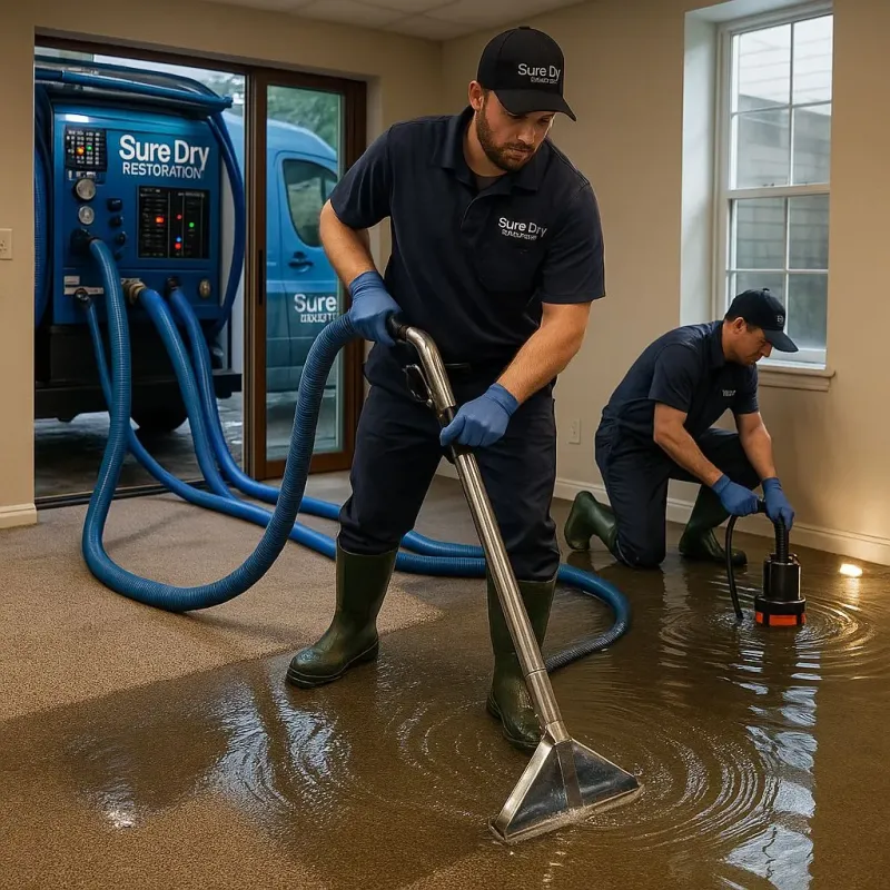 Water Extraction and Removal process in Nocona, TX